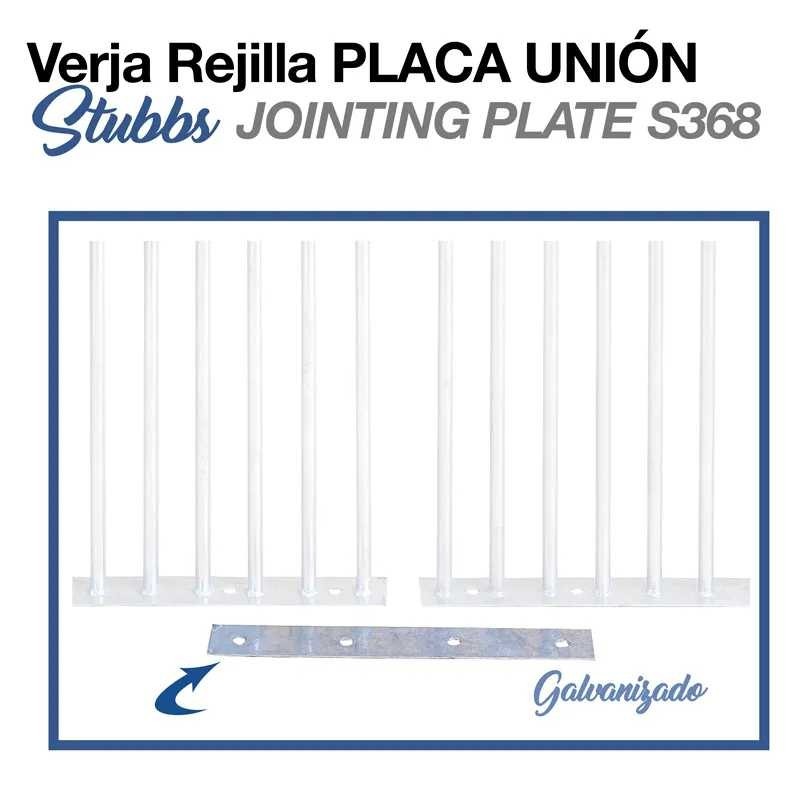 VERJA REJILLA PLACA UNIÓN STUBBS S368