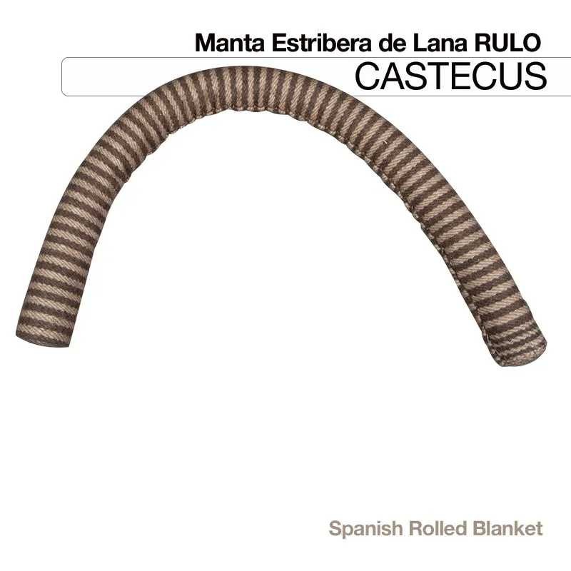 MANTA ESTRIBERA LANA RULO CASTECUS