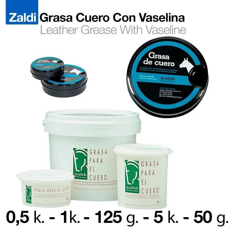 ZALDI GRASA CUERO CON VASELINA 