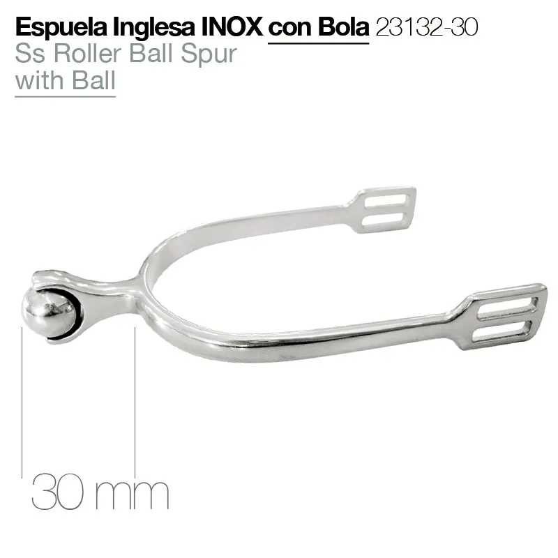 ESPUELA INGLESA INOX CON BOLA 23132-30
