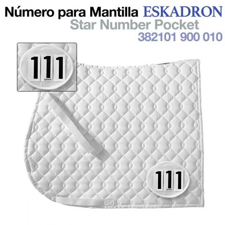 NÚMERO PARA MANTILLA ESKADRON 382101 900 010