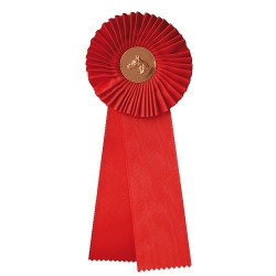 ESCARAPELA 1 COLOR CON CENTRO METÁLICO