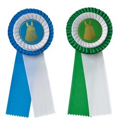 ESCARAPELA 2 COLORES CON CENTRO CARTÓN