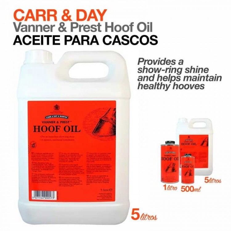 CARR & DAY ACEITE PARA CASCOS HOOF-OIL 