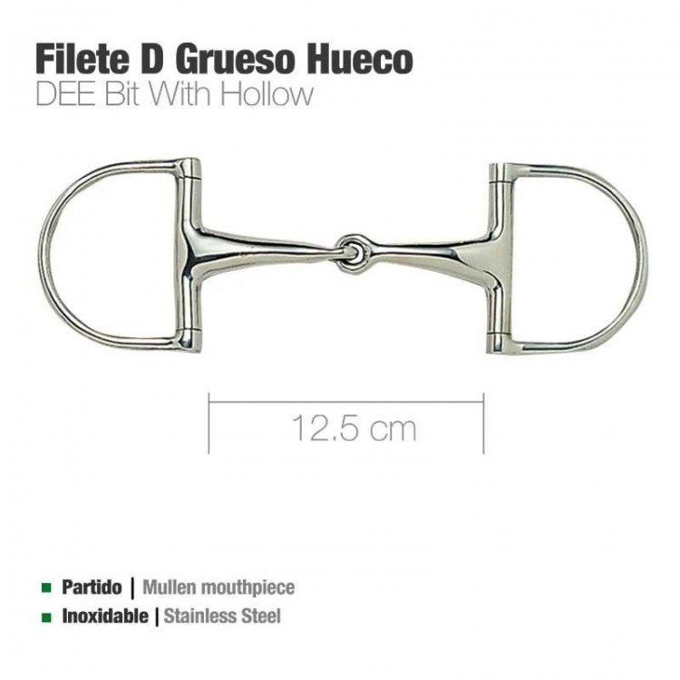 FILETE D INOX GRUESO HUECO 21968
