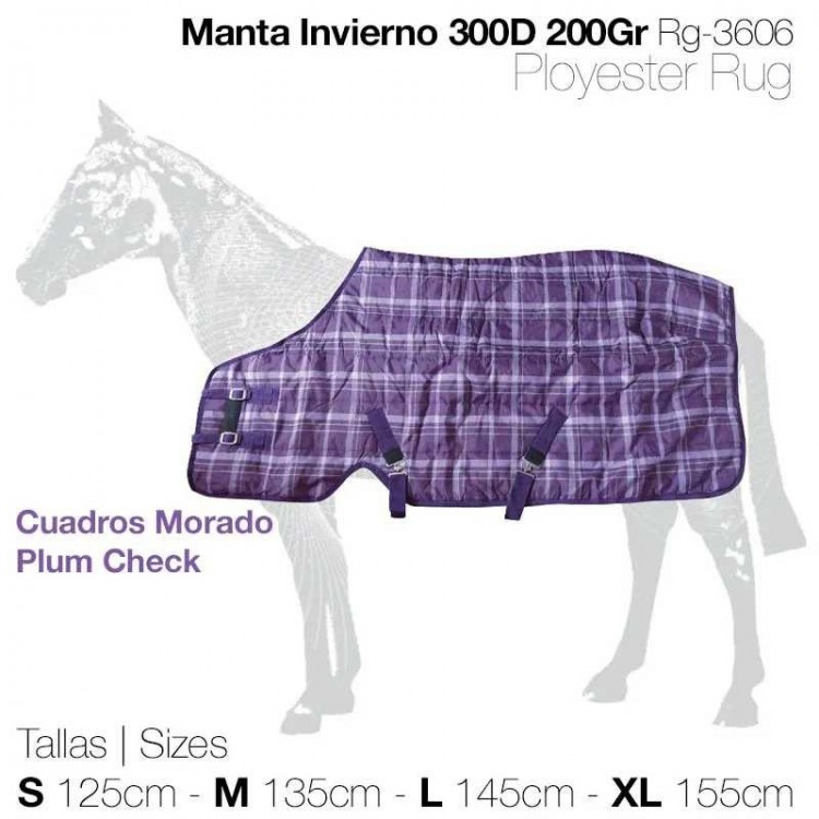 MANTA INVIERNO 300D200gr RG-3606 