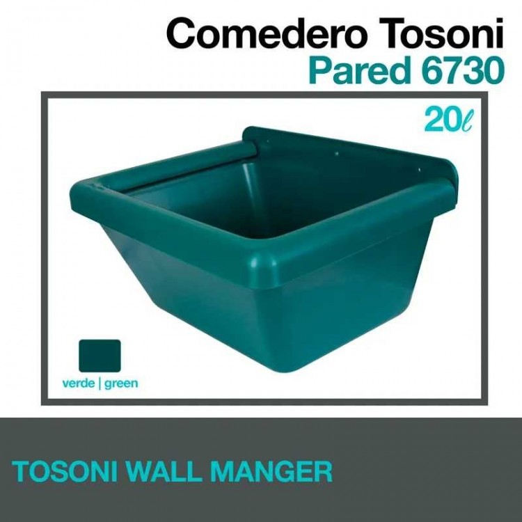 COMEDERO TOSONI PARED  6730 VERDE