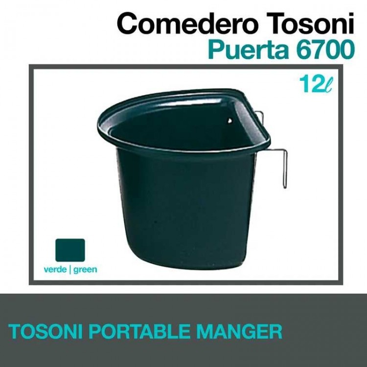 COMEDERO TOSONI PUERTA  6700 VERDE