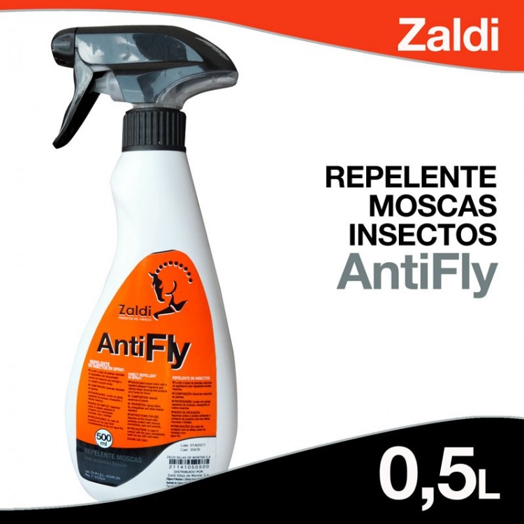 ZALDI REPELENTE MOSCAS INSECTOS ANTIFLY 0,5 litro