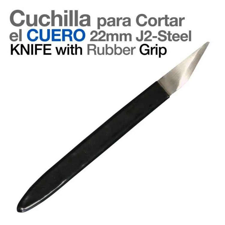 CUCHILLA PARA CORTAR EL CUERO 22mm J2-STEEL
