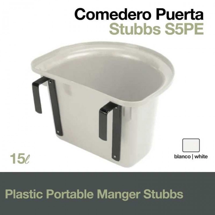 COMEDERO PUERTA STUBBS S5PE WH