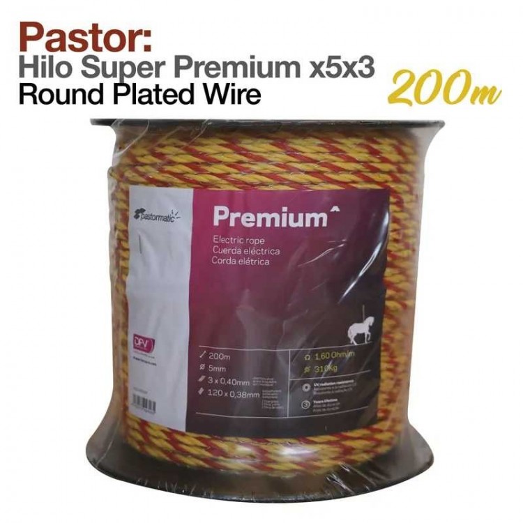 PASTOR: HILO SUPER PREMIUM 200m.x5x3