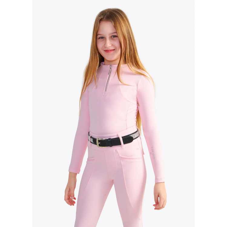 YR Long Sleeve Base Layer Niños (Rosa)