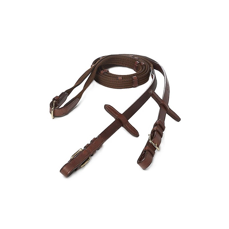 RIENDAS LEXHIS GREEN LONA