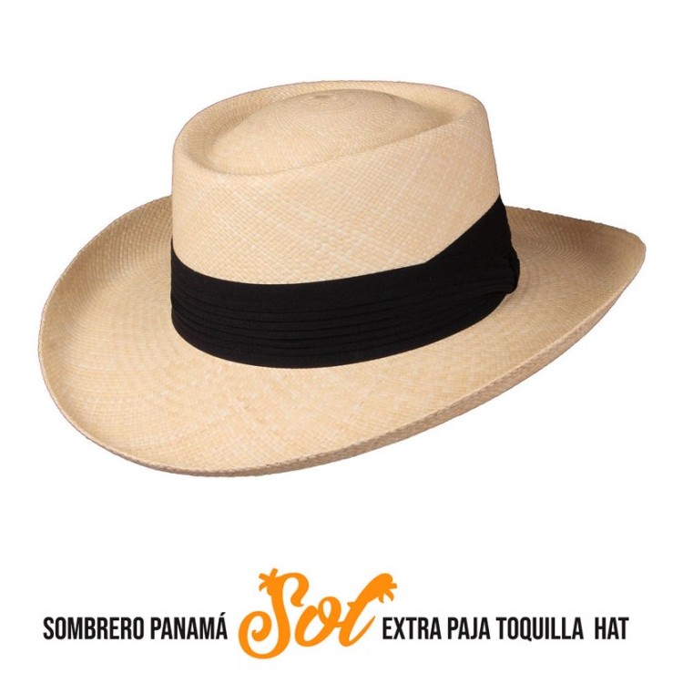 GORRO SOMBRERO PANAMÁ SOL EXTRA PAJA TOQUILLA