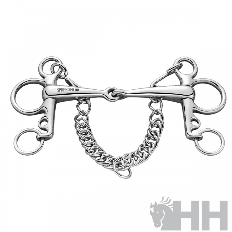 Bocado Sprenger Basic Pelham Pierna 4.5cm Partido Simple