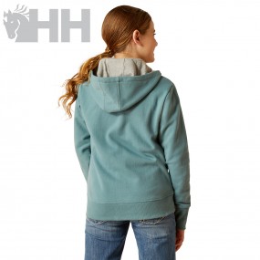 SUDADERA ARIAT TEAM LOGO FULL ZIP NIÑO/A