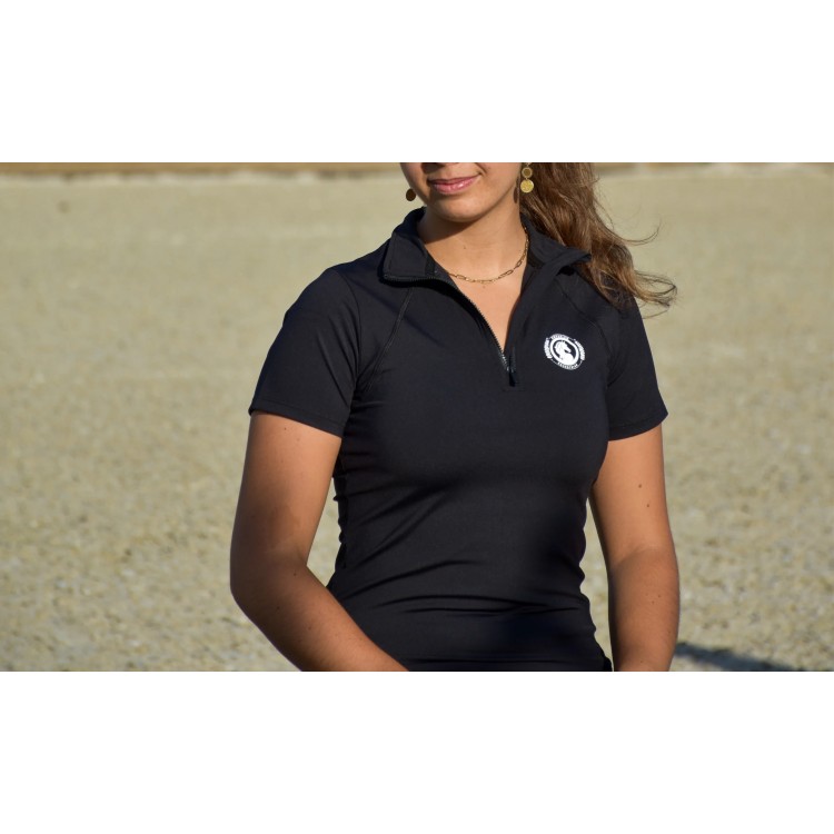 Camiseta de Mangas Cortas Negra Emporium