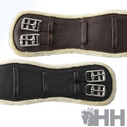 CINCHA LEXHIS CORTA SINTÉTICA CON BORREGUILLO