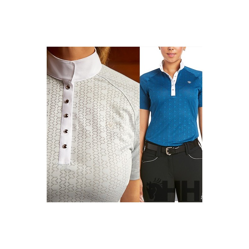 POLO CONCURSO ARIAT SHOWSTOPPER 2.0 MANGA CORTA MUJER POLO CONCURSO ARIAT SHOWSTOPPER 2.0 MANGA CORTA MUJER