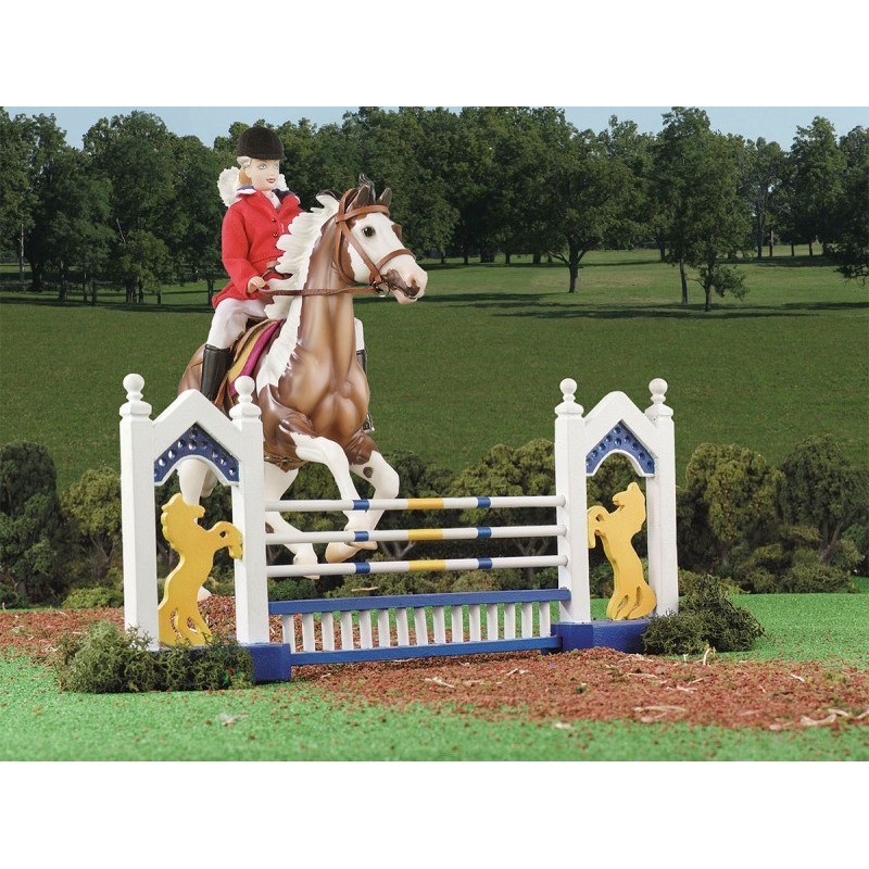 BREYER 2008 - JUMPER JUMP (OBSTACULO VERTICAL) - Colección TRADITIONAL