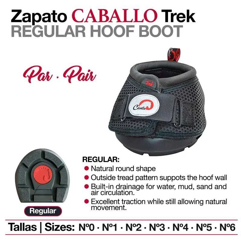 ZAPATO CABALLO TREK REGULAR PAR 